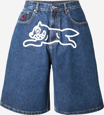 Billionaire Boys Club Wide leg Jeans 'RUNNING DOG' in Blauw: voorkant