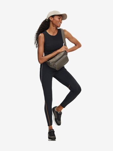 Skinny Pantalon de sport ESPRIT SPORT en noir