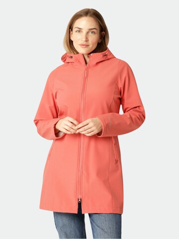 ILSE JACOBSEN Raincoat in Red: front