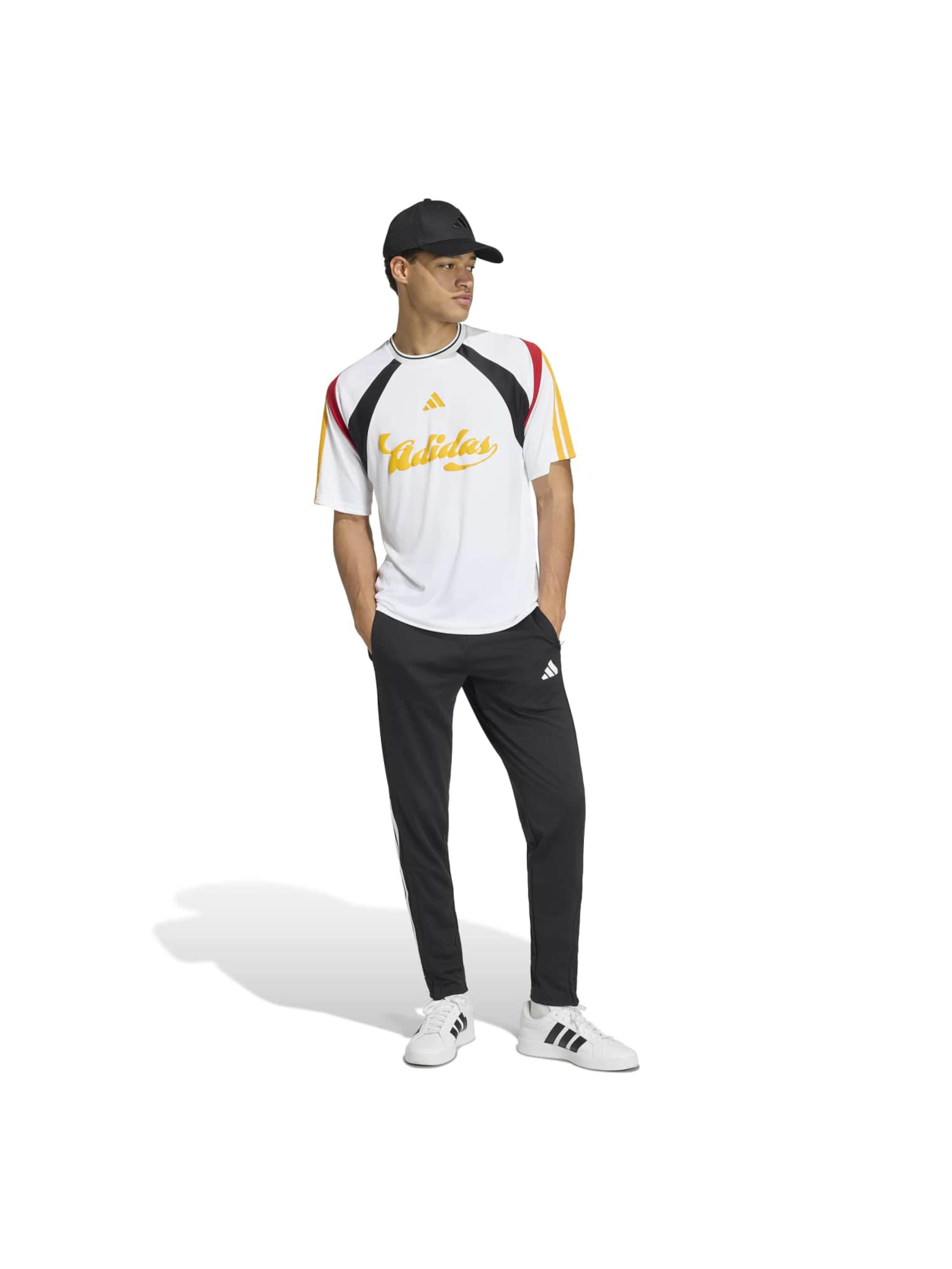 ADIDAS SPORTSWEAR - Camisa 'TIRO' em branco