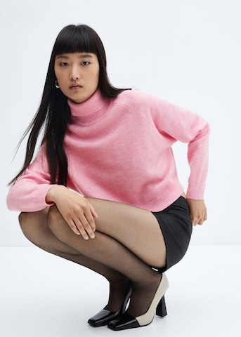 MANGO Sweater 'Cea' in Pink