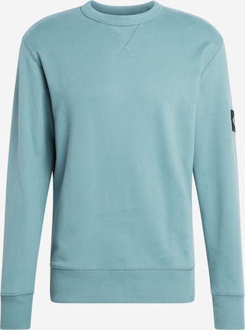 Calvin Klein Jeans Sweatshirt in Blau: predná strana