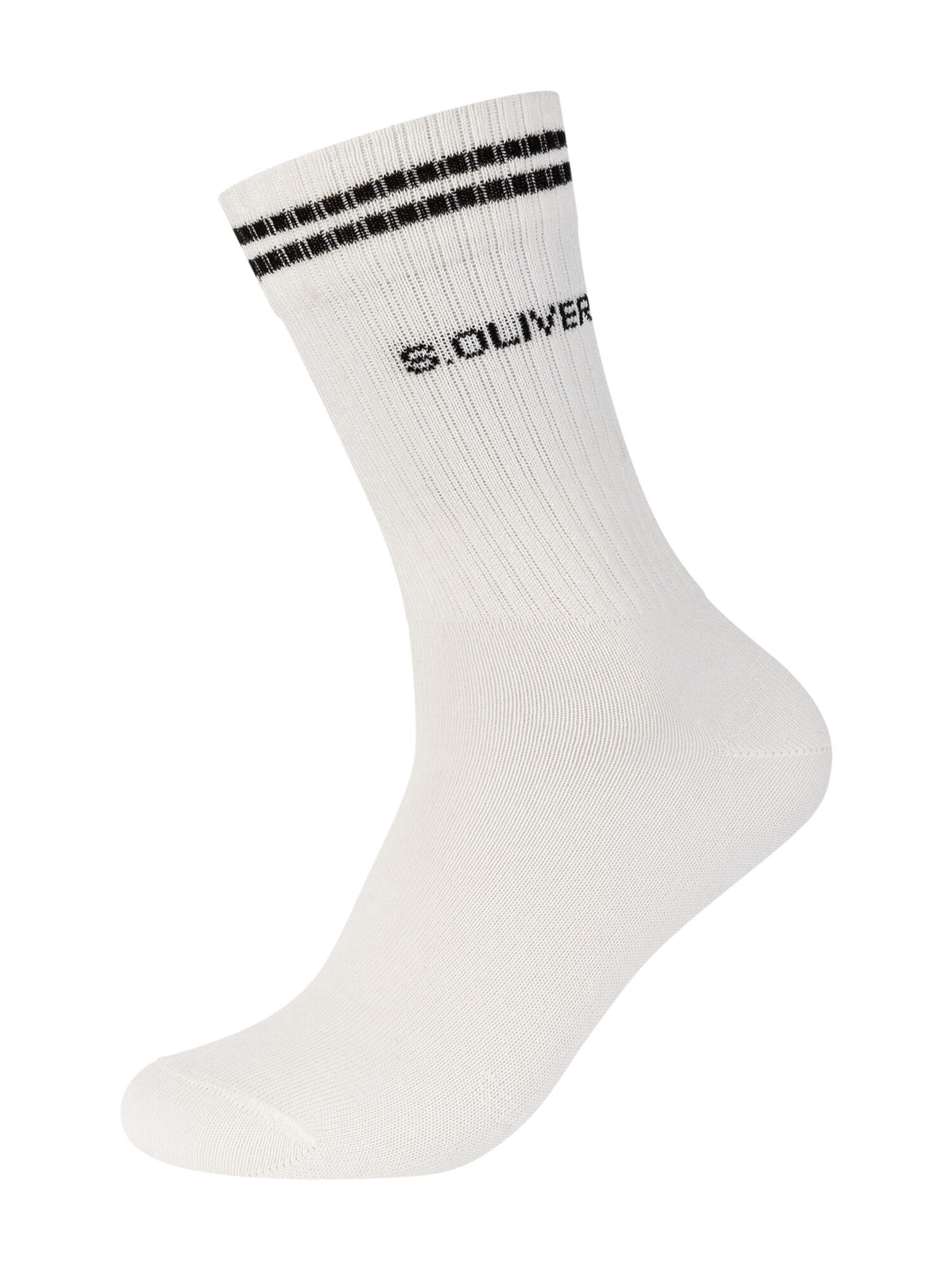 s.Oliver Sokken in Zwart