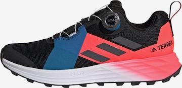 ADIDAS TERREX Running Shoes 'Two Boa' in Black: front