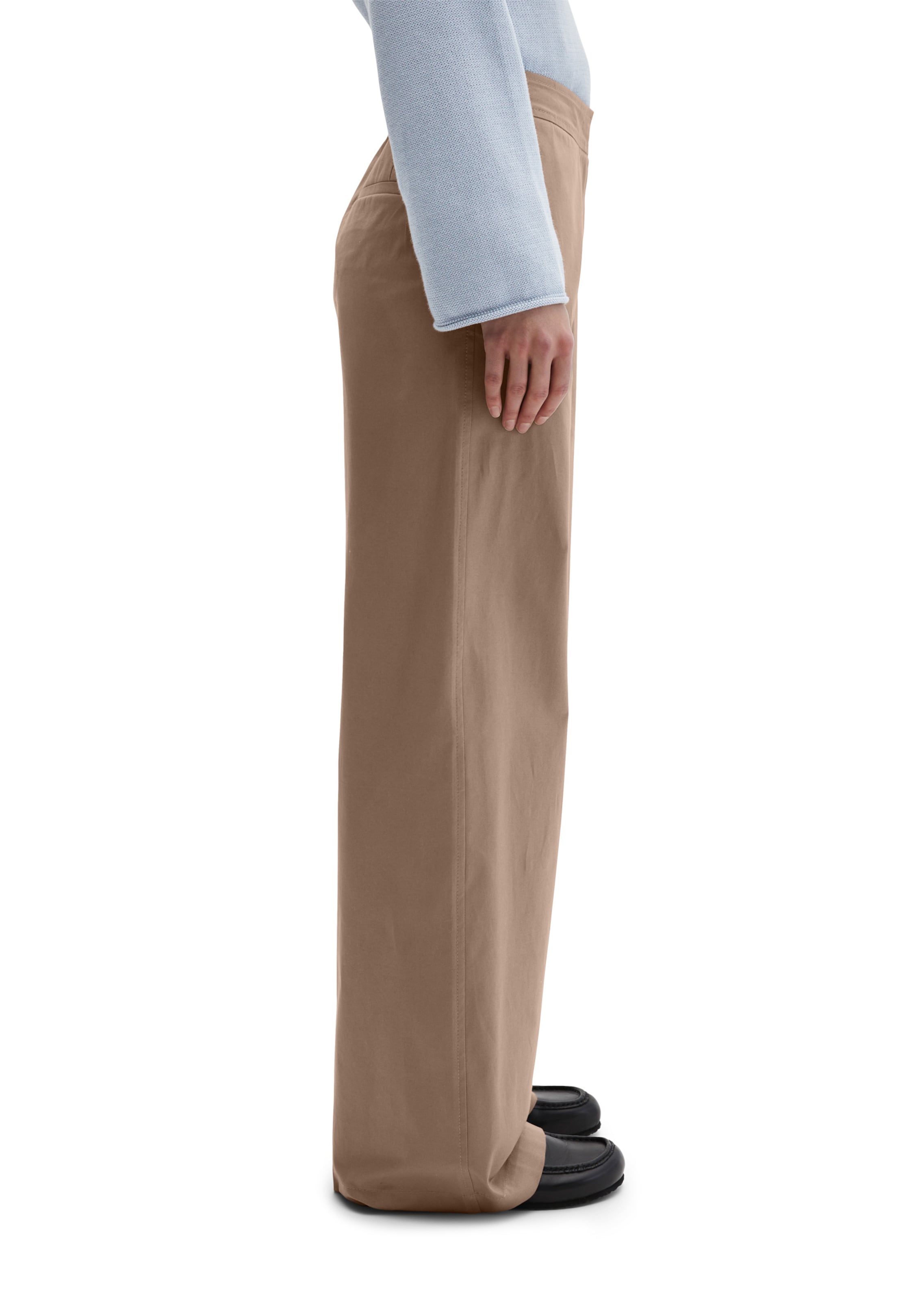 Marc O'Polo Regular Trousers in Brown