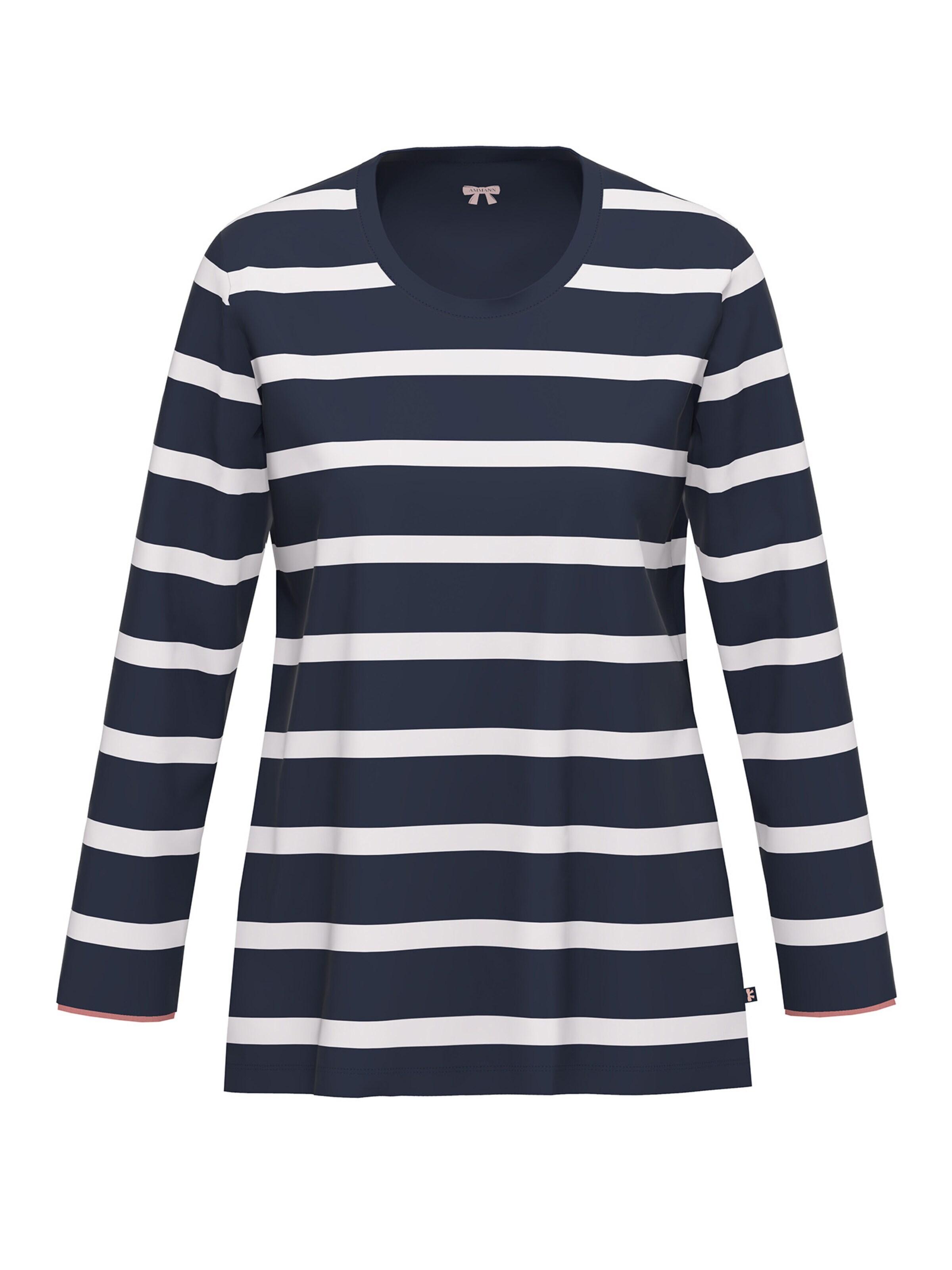 Ammann Pajama Shirt 'Mix Women' in Blue: front