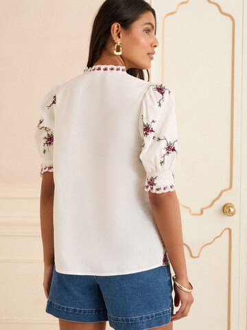 love & roses - Blusa en beige