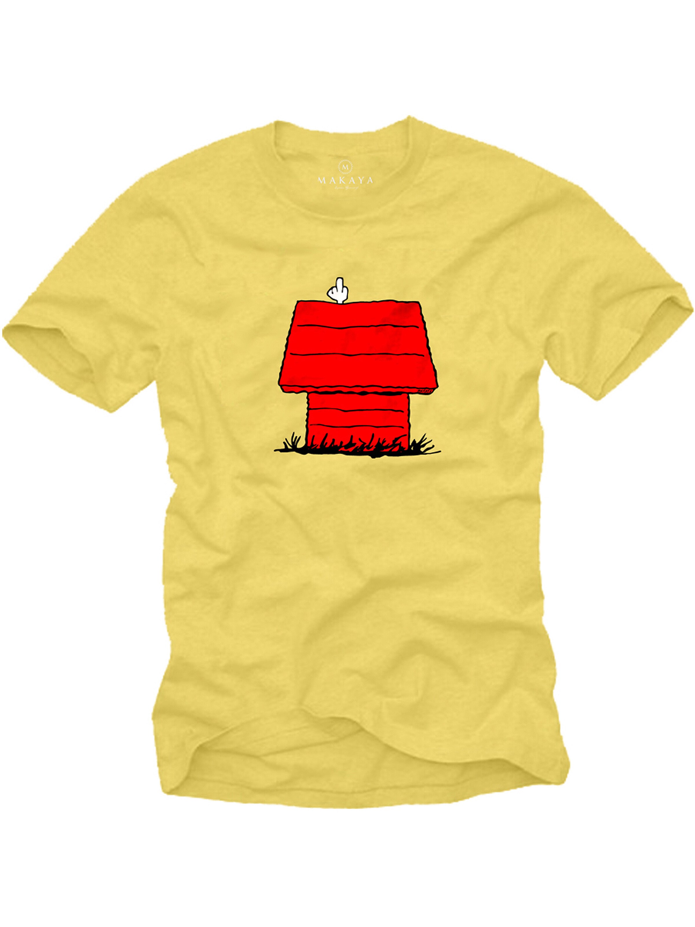 MAKAYA Shirt in Yellow: front