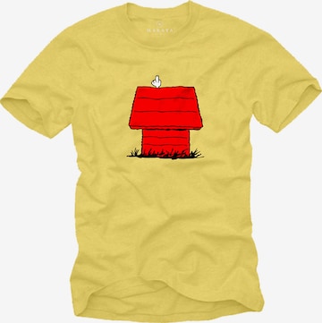 MAKAYA Shirt in Yellow: front