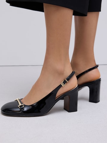 Next - Sapatos abertos atrás 'Forever Comfort' em preto