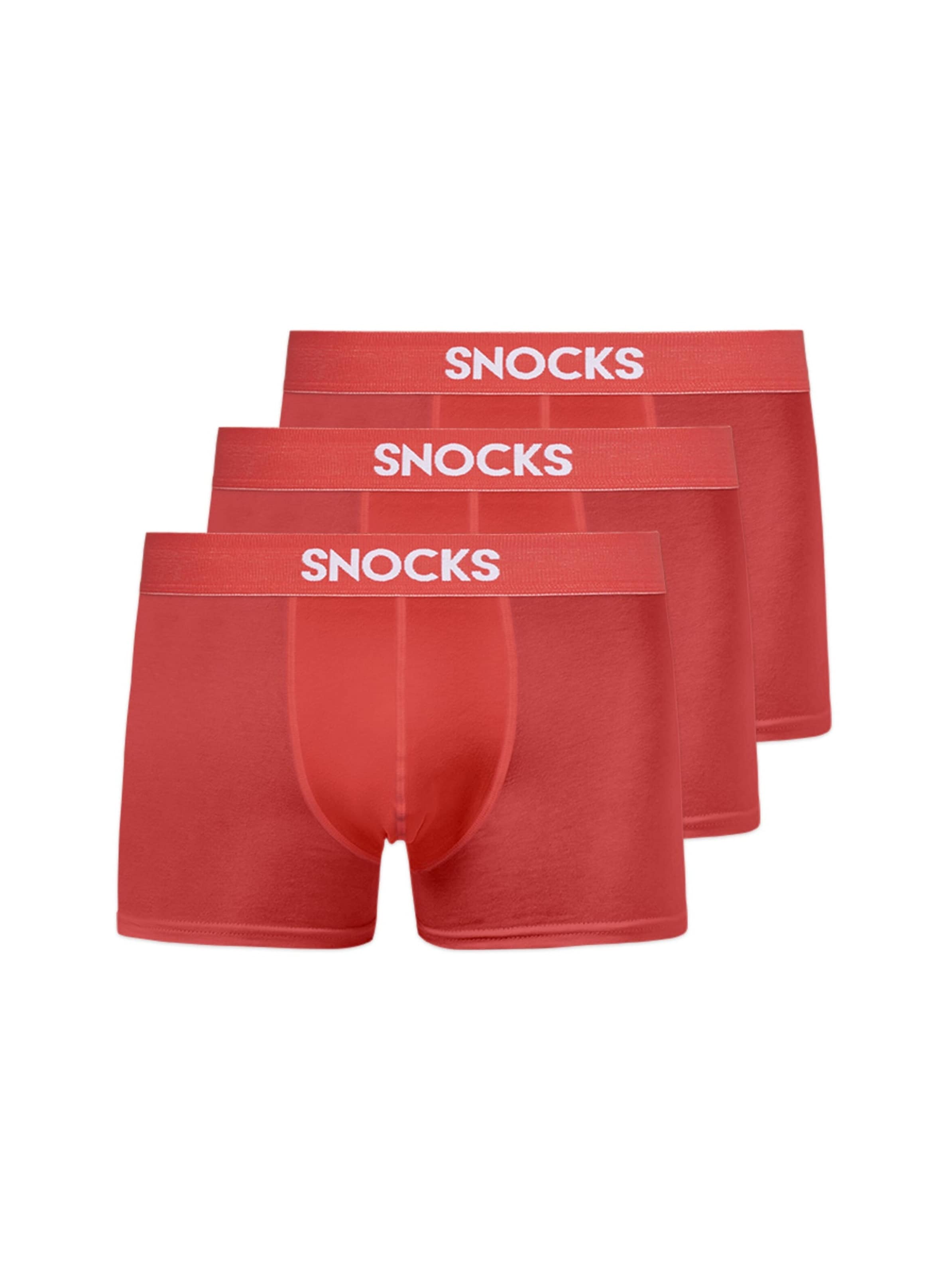 SNOCKS Trunks in Rot: Vorderseite