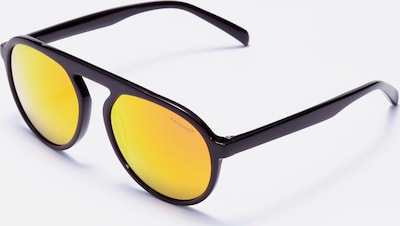 Formula 1 Eyewear Sonnenbrille in kastanienbraun / gelb, Produktansicht
