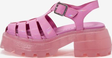 Katy Perry Sandals 'THE GELI COMBAT FISHERMAN' in Pink