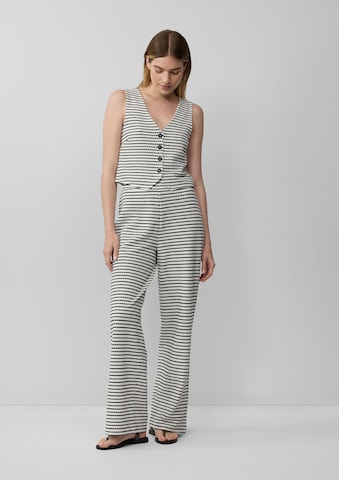 s.Oliver Wide Leg Hose in Beige