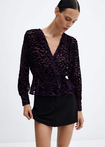 MANGO Blouse 'Debora' in Black: front