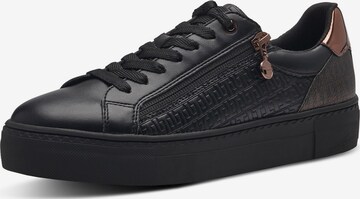 TAMARIS Sneakers laag in Zwart: voorkant