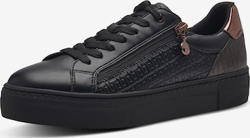 TAMARIS Sneakers laag in Zwart: voorkant