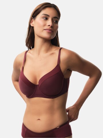 Dorina T-shirt Bra 'Carmen' in Red