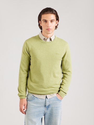 Pull-over s.Oliver en vert : devant