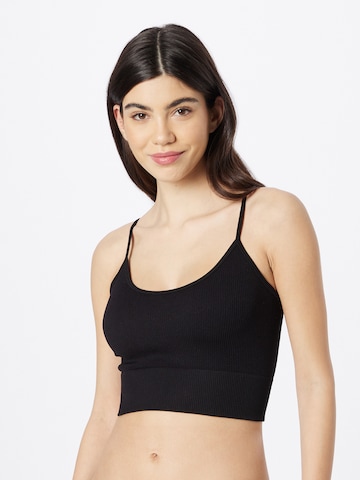 Maillot de corps 'EVE' VERO MODA en noir : devant