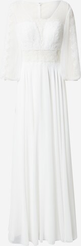 MAGIC BRIDE Aftonklänning i vit: framsida