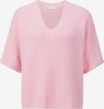 Pull-over Rich & Royal en rose : devant