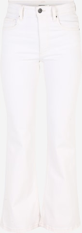 Cotton On Petite Flared Jeans in White: front