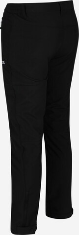 REGATTA Regular Outdoor Pants 'Geo II' in Black