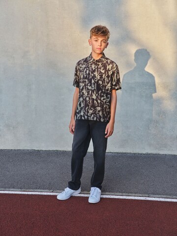 Next Regularny krój Koszula w kolorze zielony