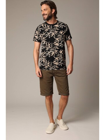 Deeluxe T-Shirt 'Twilight' in Schwarz