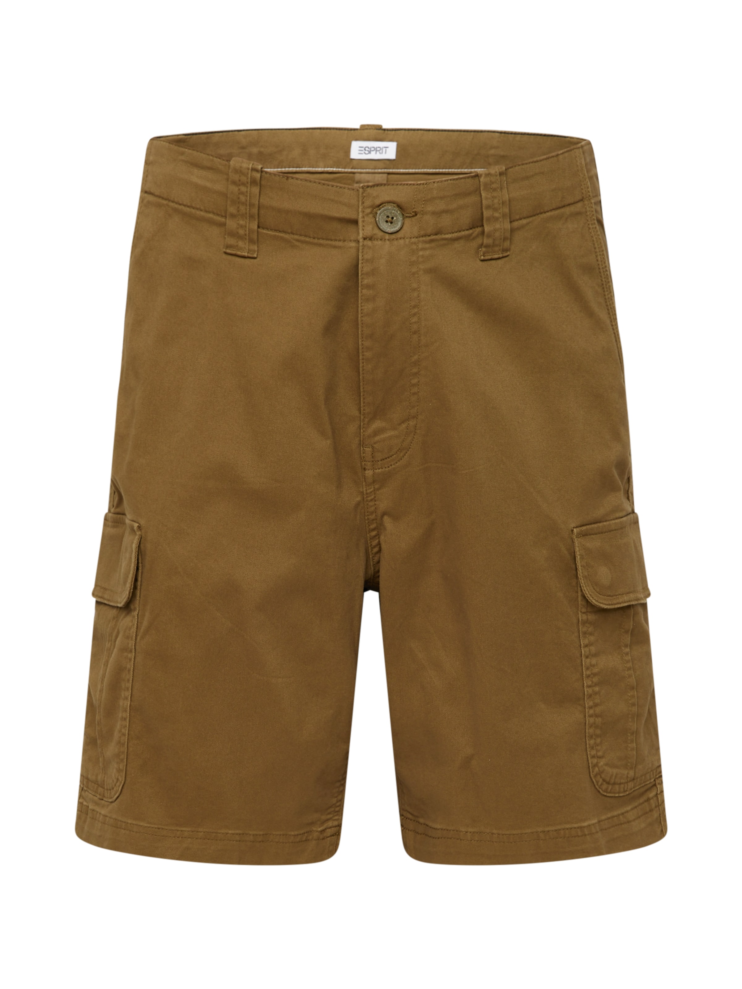 ESPRIT Обычный Брюки-карго в Зеленый: спереди