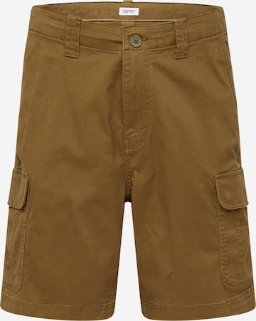 regular Pantaloni cargo di ESPRIT in verde: frontale