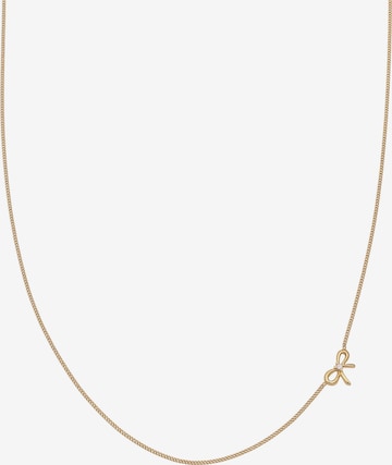 Chaîne ELLI en or : devant