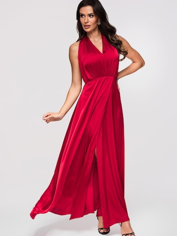 Ombre Evening dress in Red