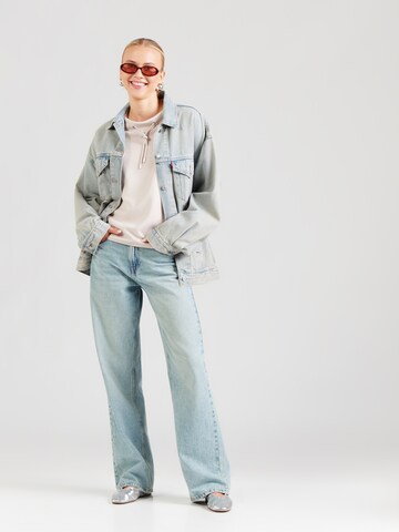 Sweat-shirt monari en rose