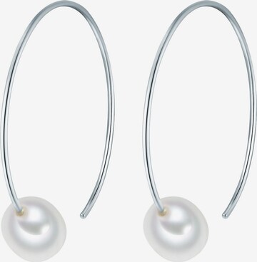 Boucles d'oreilles Valero Pearls en argent : devant