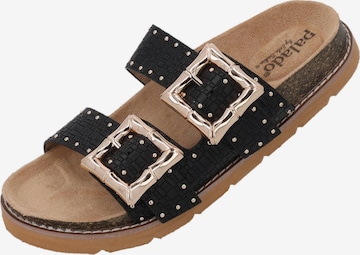 Palado by Sila Sahin Mule 'Warrius' in Black: front