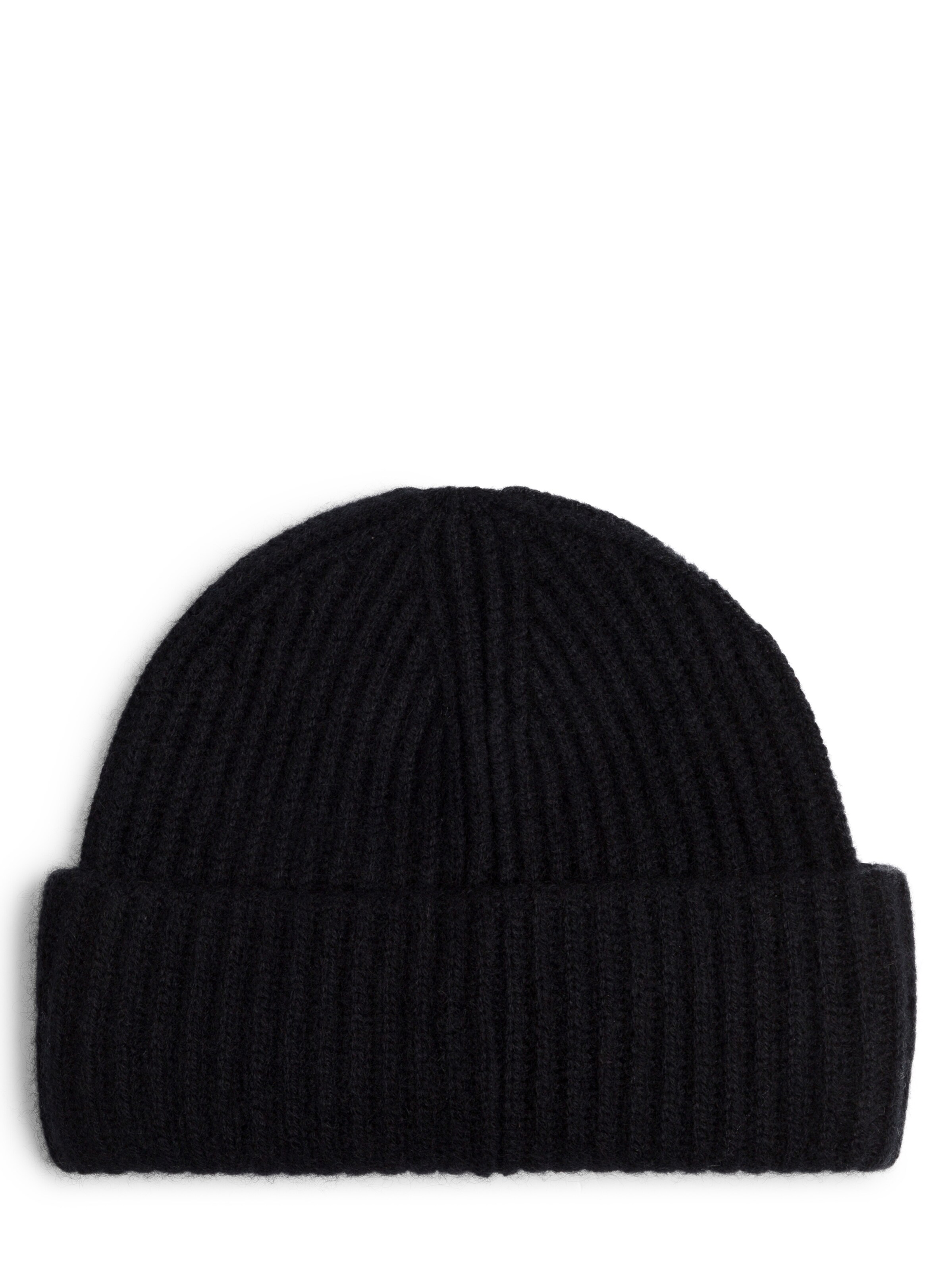 Marie Lund Mütze in Schwarz