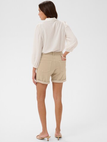 Kaffe Regularen Hlače | siva barva