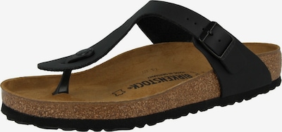Šlepetės per pirštą 'Gizeh' iš BIRKENSTOCK, spalva – juoda, Prekių apžvalga