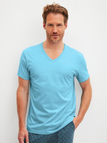 CALIDA Shirt 'RMX Sleep Leisure'‌‌‌‌ in Blau