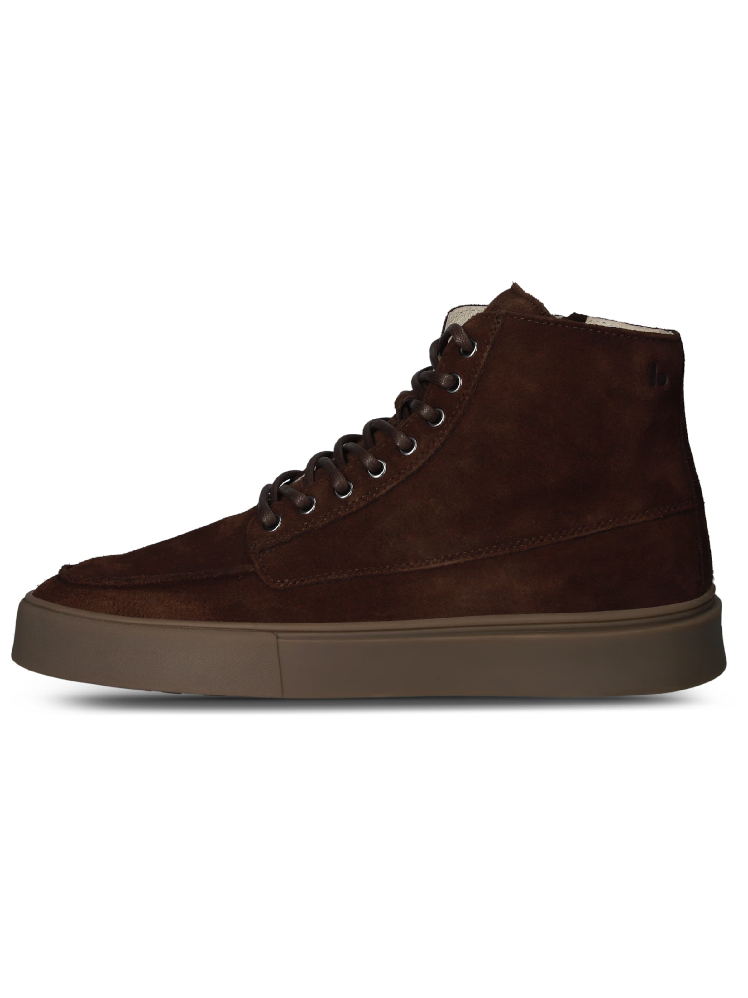 Sneaker alta 'Ruby Eero' di BLACKSTONE in marrone: frontale