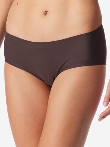 SCHIESSER Broekje ' Invisible Cotton ' in Bruin: voorkant