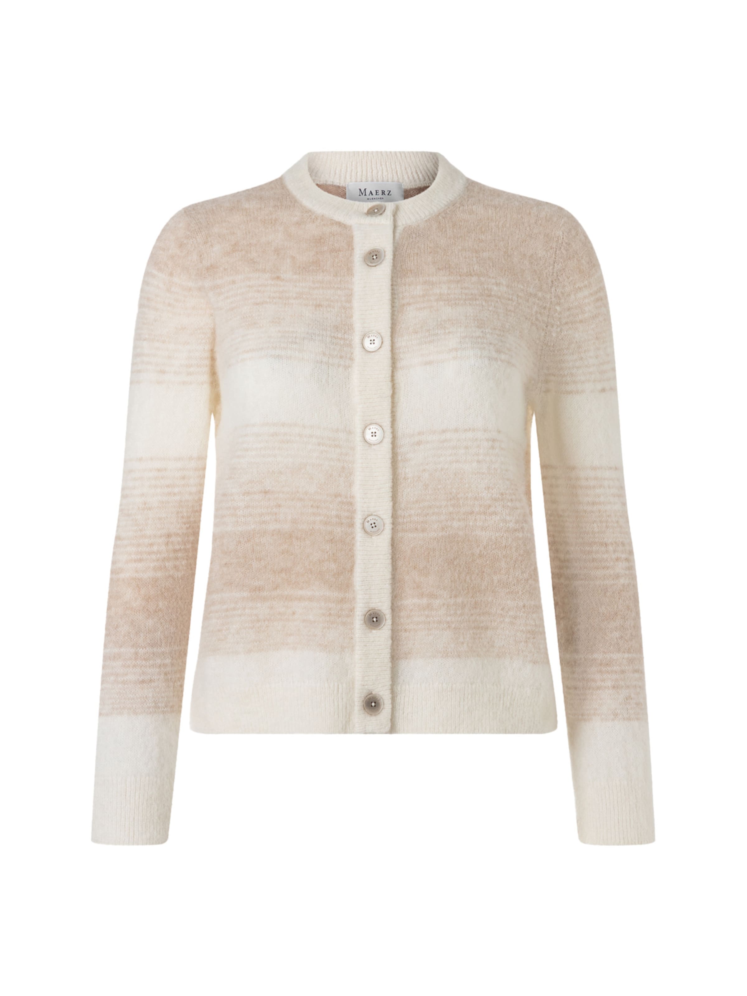 MAERZ Muenchen Strickjacke in Beige: Vorderseite