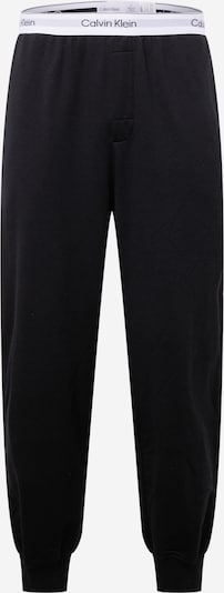 Calvin Klein Pantalon en noir / blanc, Vue avec produit