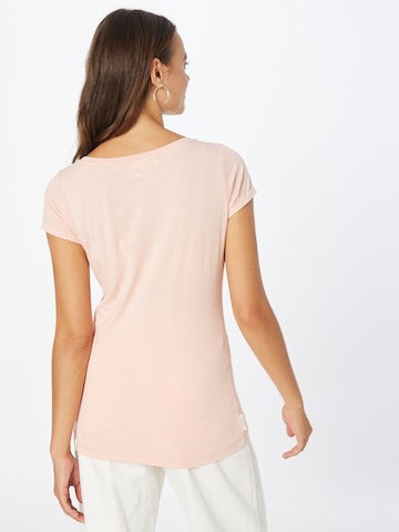 Ragwear T-Shirt 'FLORAH' in Pink