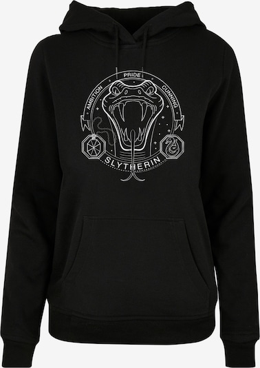 F4NT4STIC Sweat-shirt 'Harry Potter Slytherin Seal' en noir / blanc, Vue avec produit