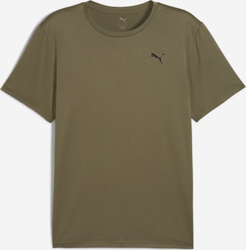PUMA Функциональная футболка 'Tad Essentials' в Зеленый: спереди