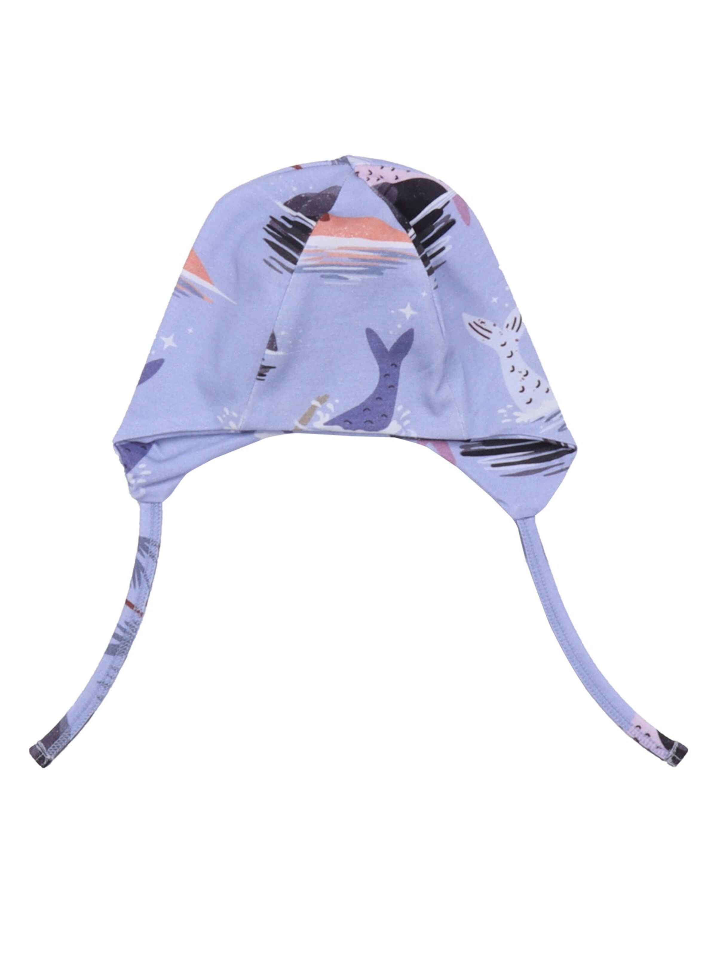 Walkiddy Beanie 'Mermaids' in Purple