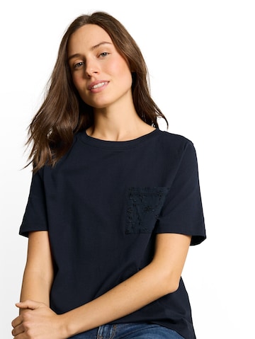 TOM TAILOR T-Shirt in Blau